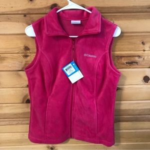 Pink Columbia Vest NWT